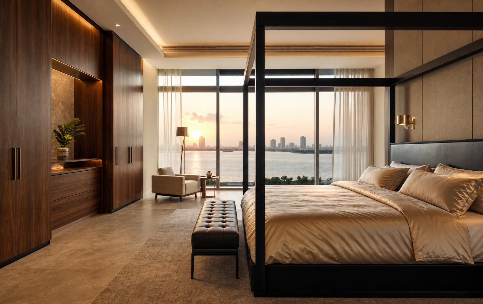 Interior of a luxury penthouse residence managed by The Apartment Pro